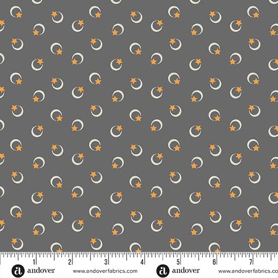 Andover Fabrics Midnight Moon  A-1529-C Slate Online