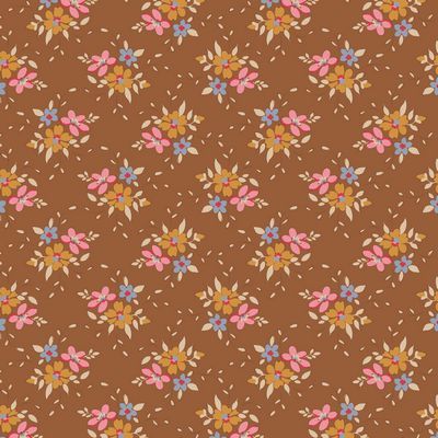 Tilda Fabrics Creating Memories Frida Brown TIL130143 Online