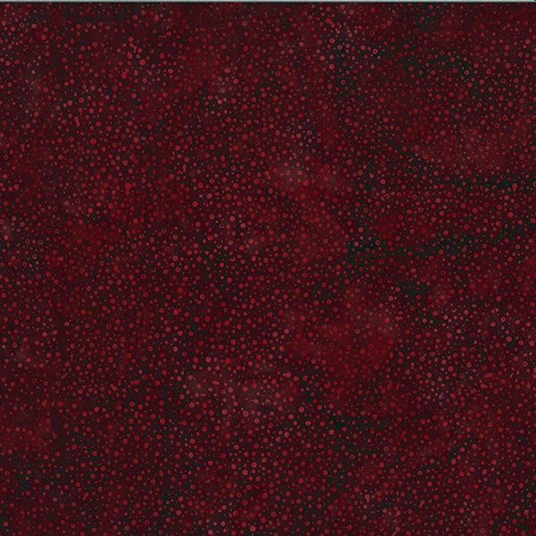 Hoffman 885 Dot Batiks 885 568 Red Velvet Online