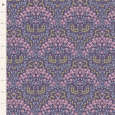 Tilda Fabrics Sanctuary Larissa 100575 Eggplant Online