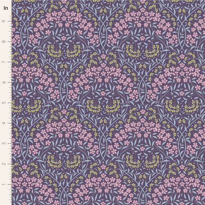 Tilda Fabrics Sanctuary Larissa 100575 Eggplant Online