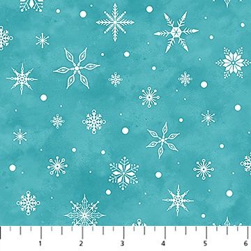Northcott Woodland Wishes 27907-62 Teal Online