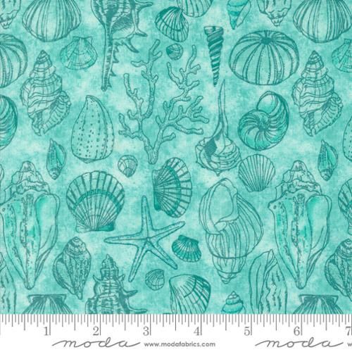 Moda Fabrics Serena Shores 48774 21 Aqua Online