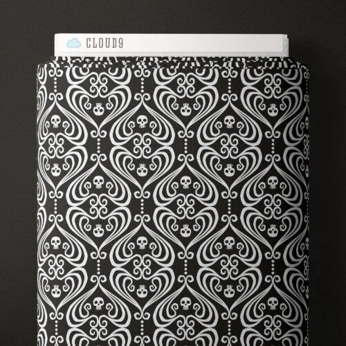 Cloud9 Fabrics Gothic Whimsy 228001 Black/White Online