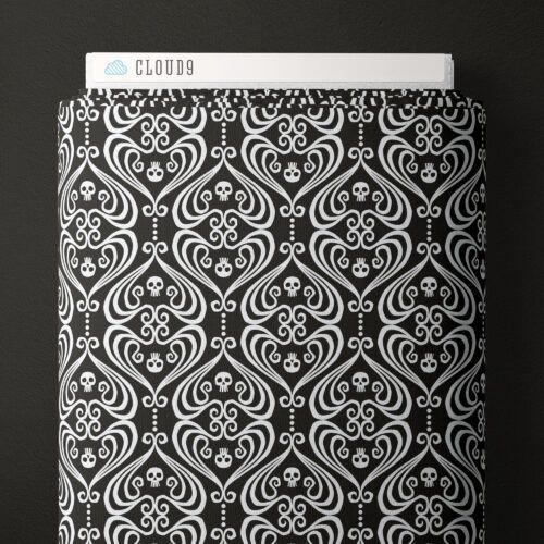 Cloud9 Fabrics Gothic Whimsy 228001 Black/White Online