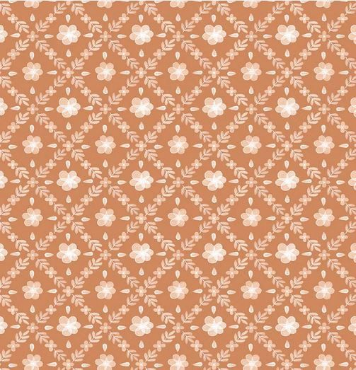 Windham Fabrics Petal and Purr 54591-3 Rust Online