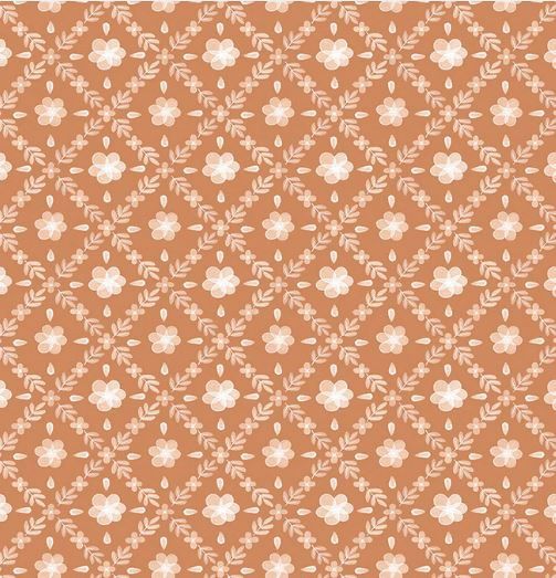 Windham Fabrics Petal and Purr 54591-3 Rust Online