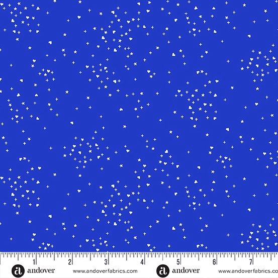 Andover Fabrics Heart Stars A 1091 B Online