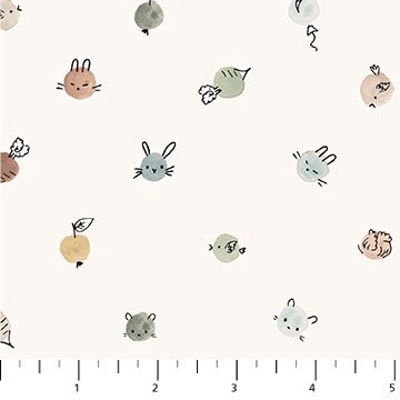 FIGO Fabrics Cotton-Tale 90949-11 Cream Online
