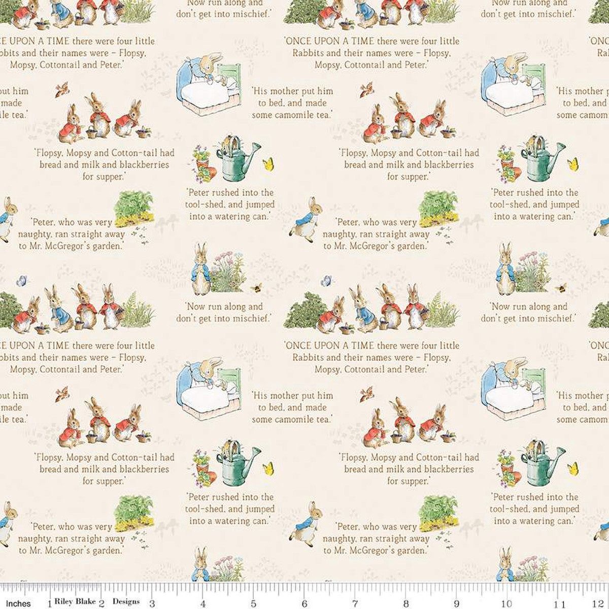 Riley Blake The Tale of Peter Rabbit C14701 Cream Online