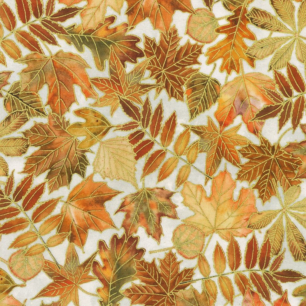 Robert Kaufman Warm Welcome AWHDM-22963-322 Orange Spice Online