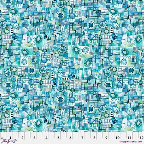 FreeSpirit Fabrics L'Heure Bleue PWES028.Mint Online