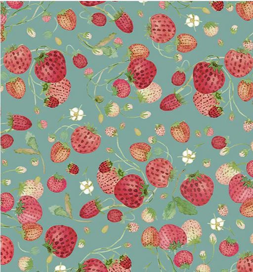 Windham Fabrics Forest Fruits  54772D-5 Teal Online