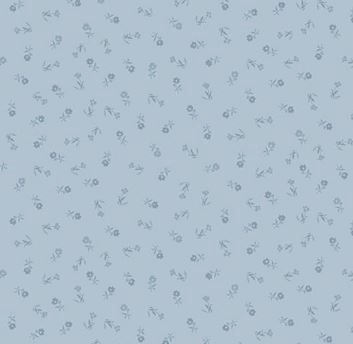 Makower UK Petite Fleur MU-187-B Blue Online