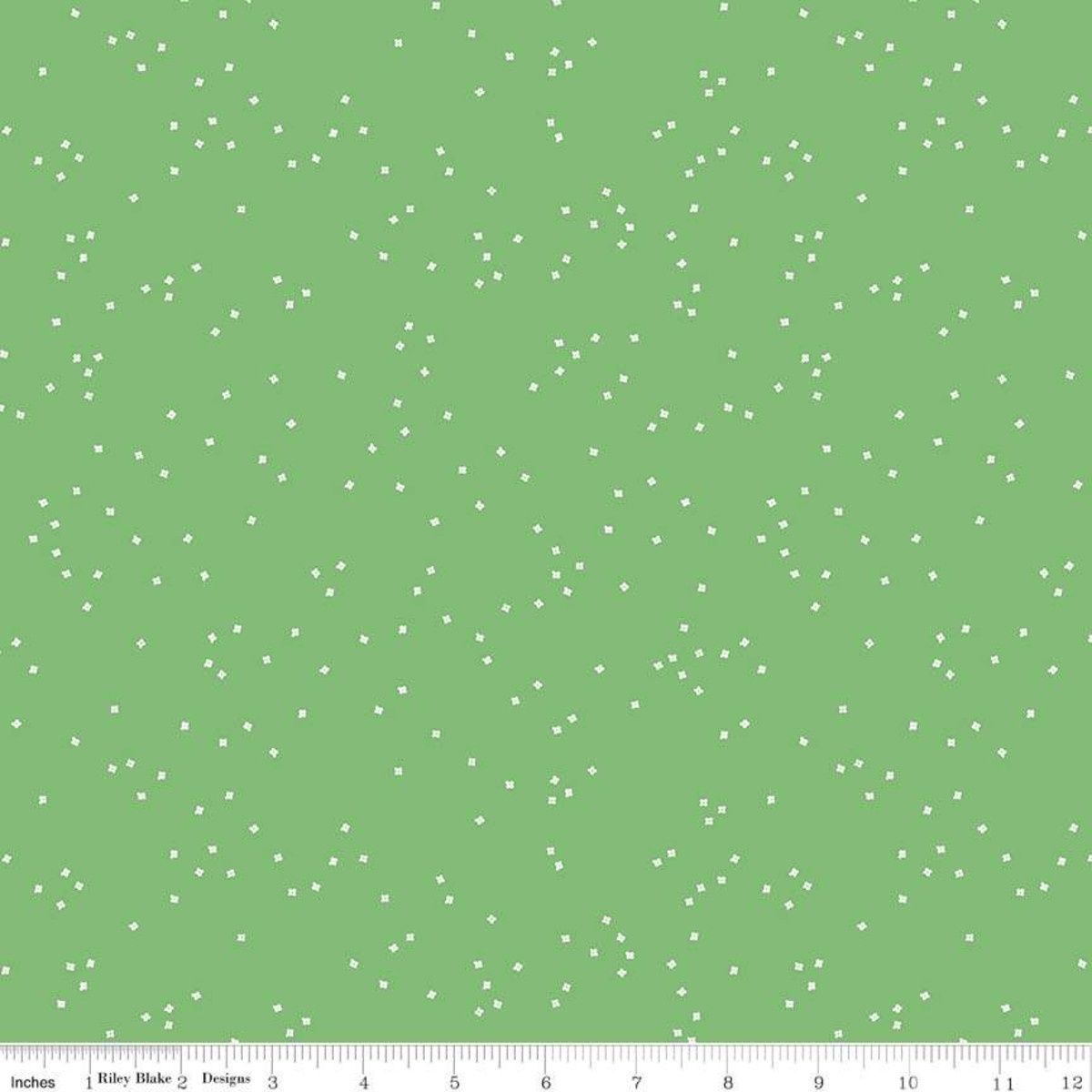 Riley Blake Blossoms in Color C715-Greensmoothie Online