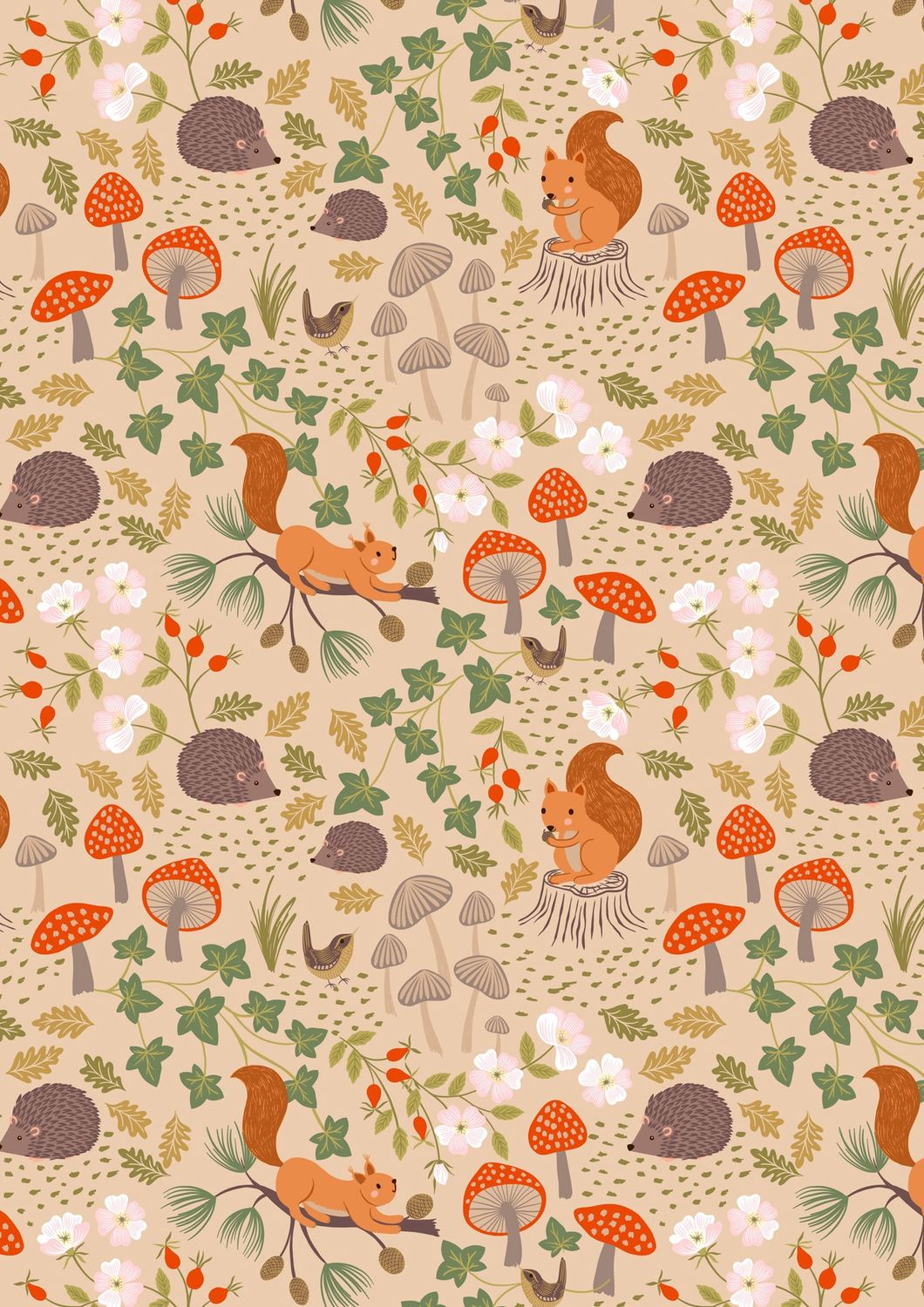 Lewis &amp; Irene Snuggle-Up Season Flannel F695.2 Online