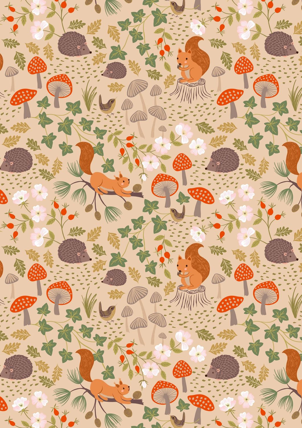 Lewis &amp; Irene Snuggle-Up Season Flannel F695.2 Online