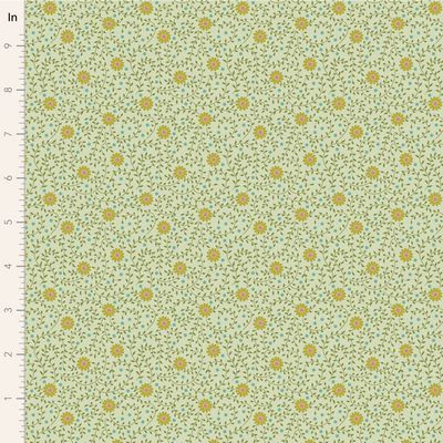 Tilda Fabrics Sanctuary Daisydream 100578 Pistachio Online