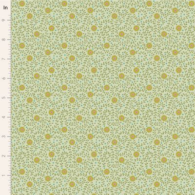 Tilda Fabrics Sanctuary Daisydream 100578 Pistachio Online