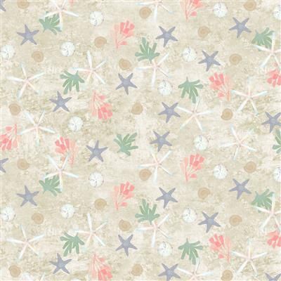 Clothworks Coral Reef Y4380-12 Khaki Online