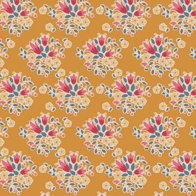 Tilda Fabrics Creating Memories Lulu Saffron TIL130139 Online