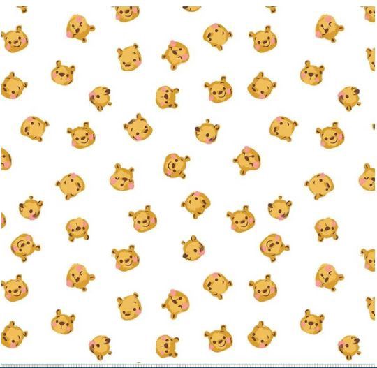 Riley Blake 100 Aker Woods C15174-White Online