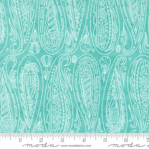 Moda Fabrics Serena Shores 48772 21 Aqua Online