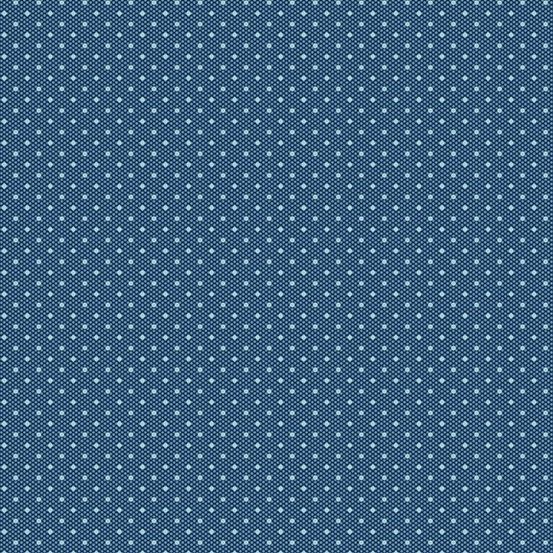 Andover Fabrics Sprinkles A-454-B Navy Online