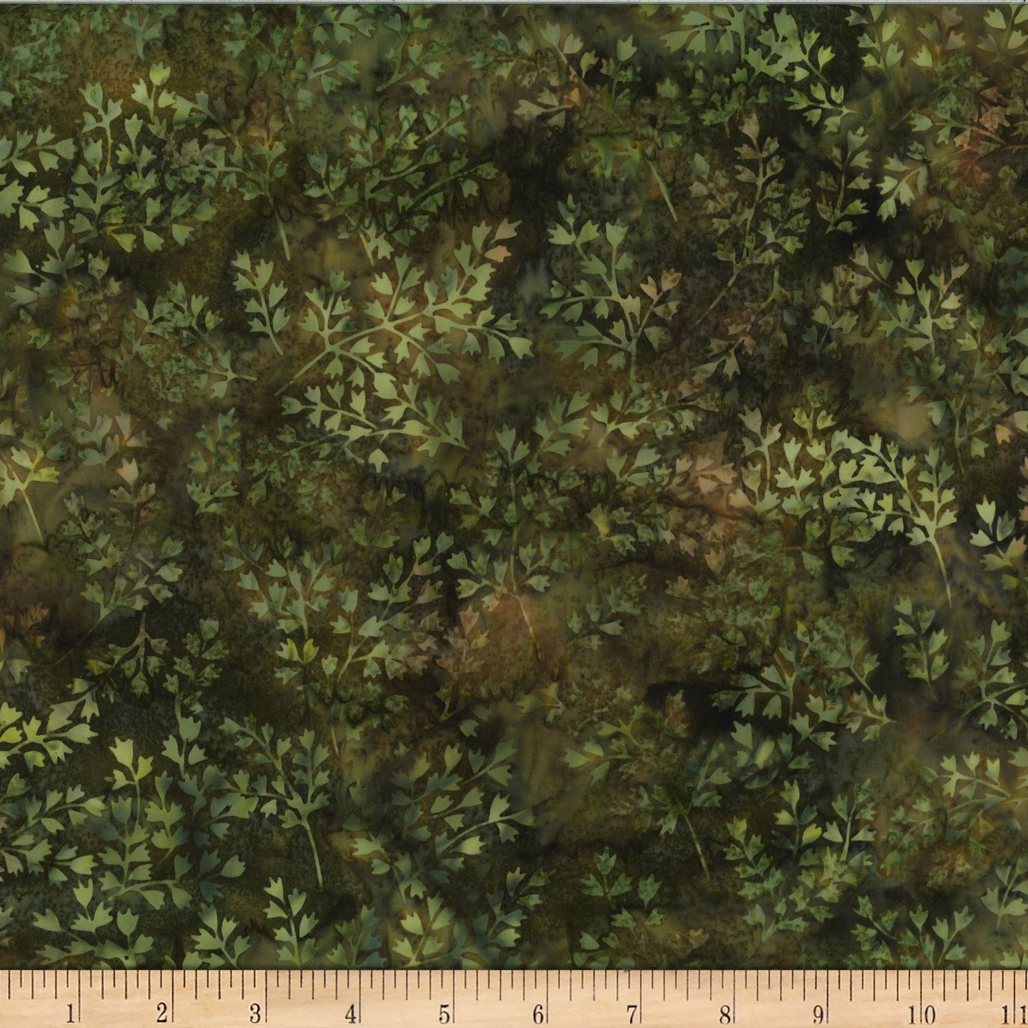 Bali Batik Winter Leafy X2619 331 Herb Online