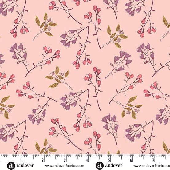 Andover Fabrics Meadow Walk A1340E Blush Online
