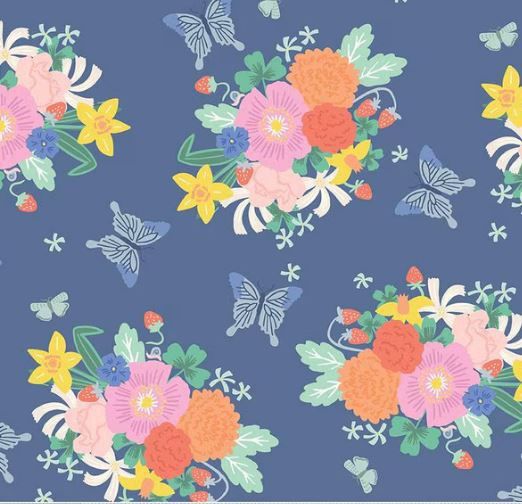 Riley Blake Chloe Main C14520-Blueberry Online