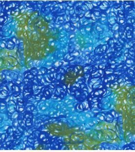 M&amp;S Textiles Australia Fallen Leaves Blue  FALB Online