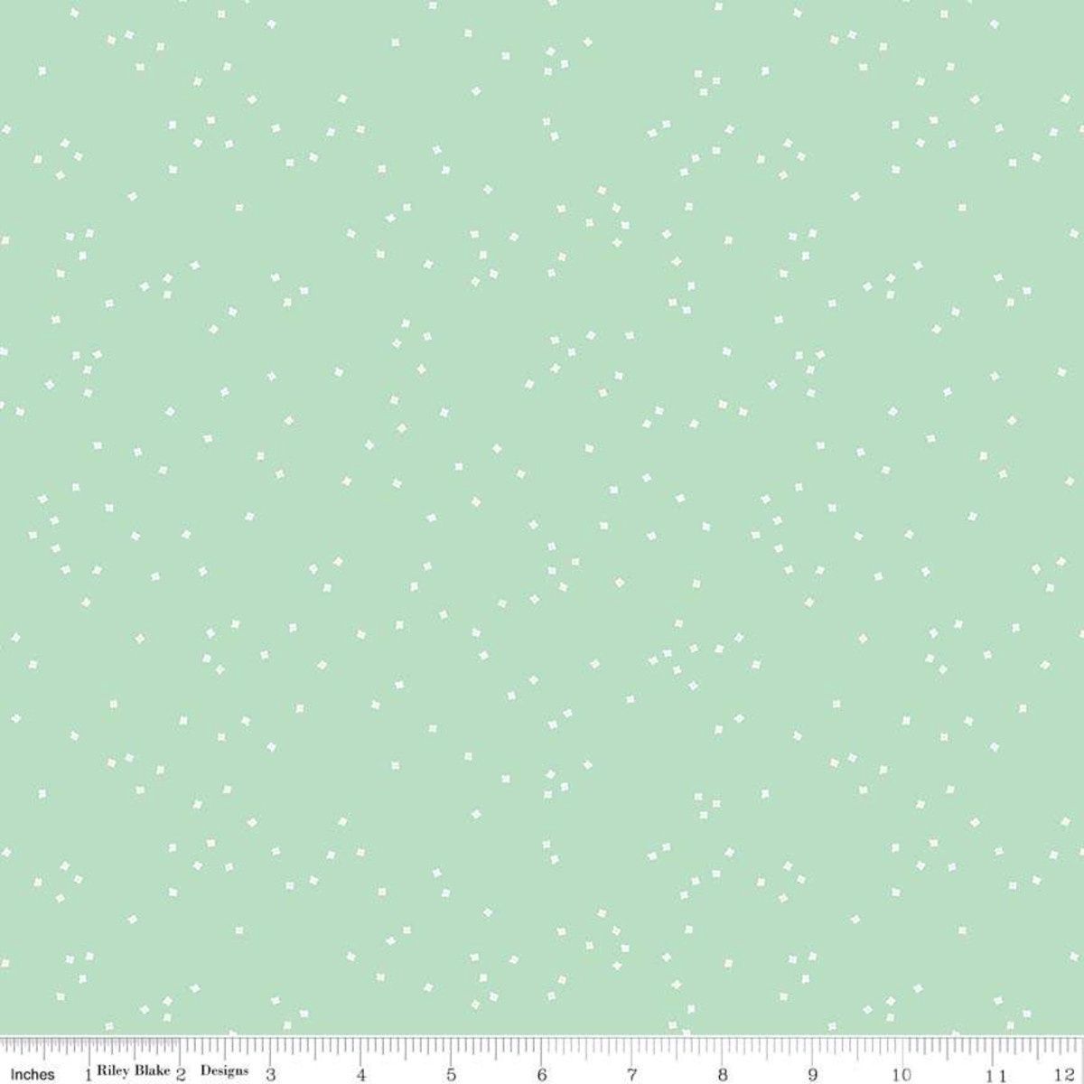 Riley Blake Blossoms in Color C715-Sweetmint Online