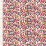 Tilda Fabrics Wallflower TIL100610 V15 Pink Online