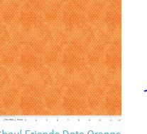 Riley Blake Ghoul Friends C16057 Orange Online