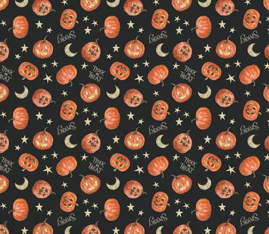 Riley Blake Trick or Treat CD15964-Black Online
