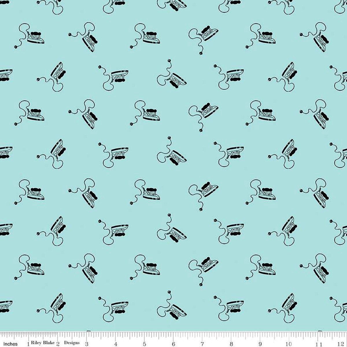 Riley Blake Press On C15261 Aqua Online