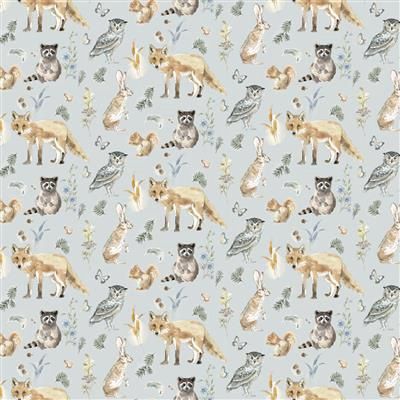 Clothworks Wildwood Digital Y4371-29 Light Blue Online