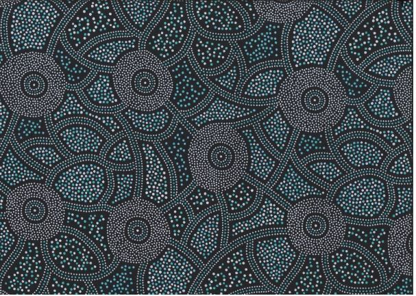 M&amp;S Textiles Australia Kangaroo Dreaming KDE Emerald Online