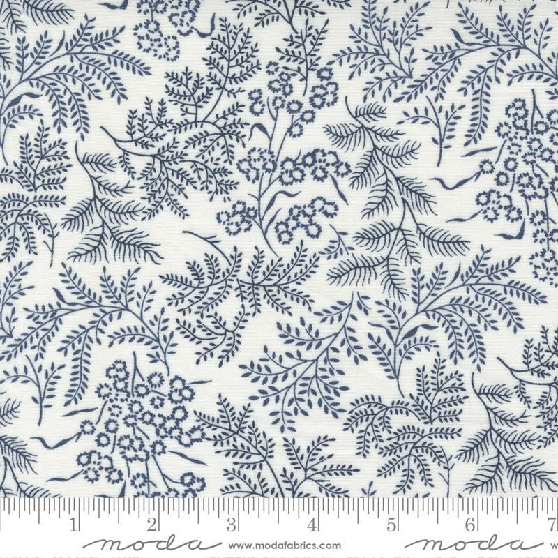 Moda Fabrics Nantucket Summer  55261 21 Cream Navy Online