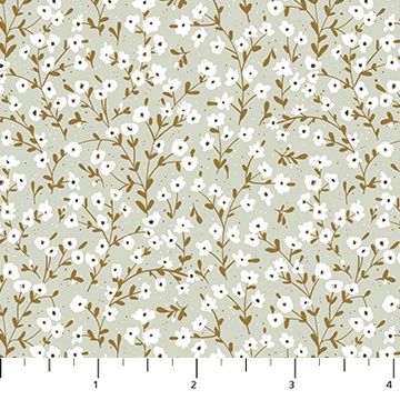 FIGO Fabrics Blossom Breeze RC91024-71 Pistachio Online