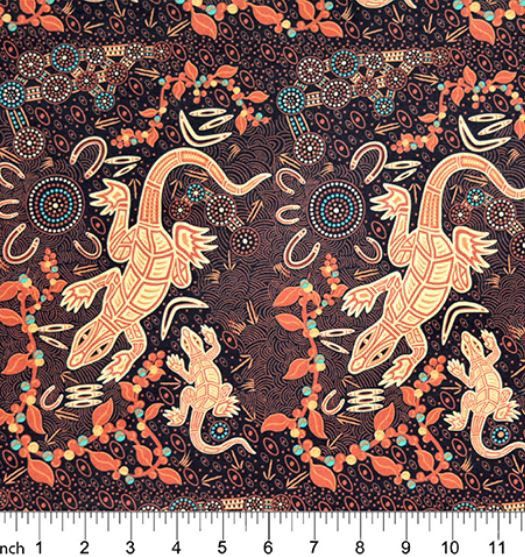 M&amp;S Textiles Australia Man &amp; Goanna MGBR Brown Online