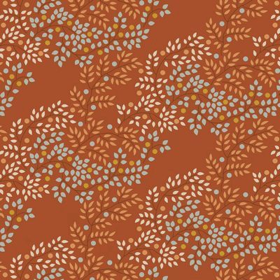 Tilda Fabrics Creating Memories Berrytangle Copper TIL130140 Online