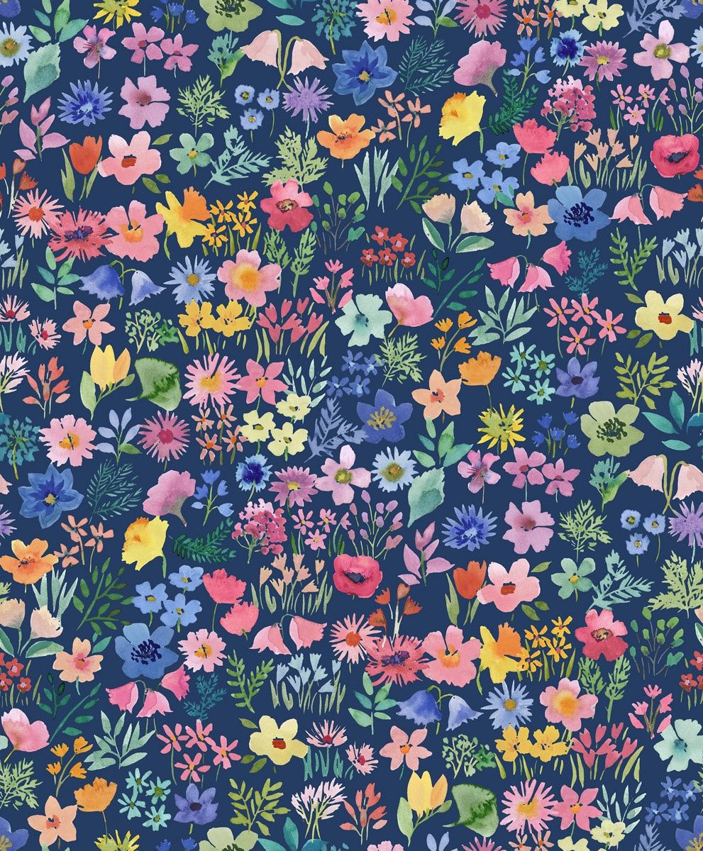 Lewis &amp; Irene Flowers BG031 Navy Online