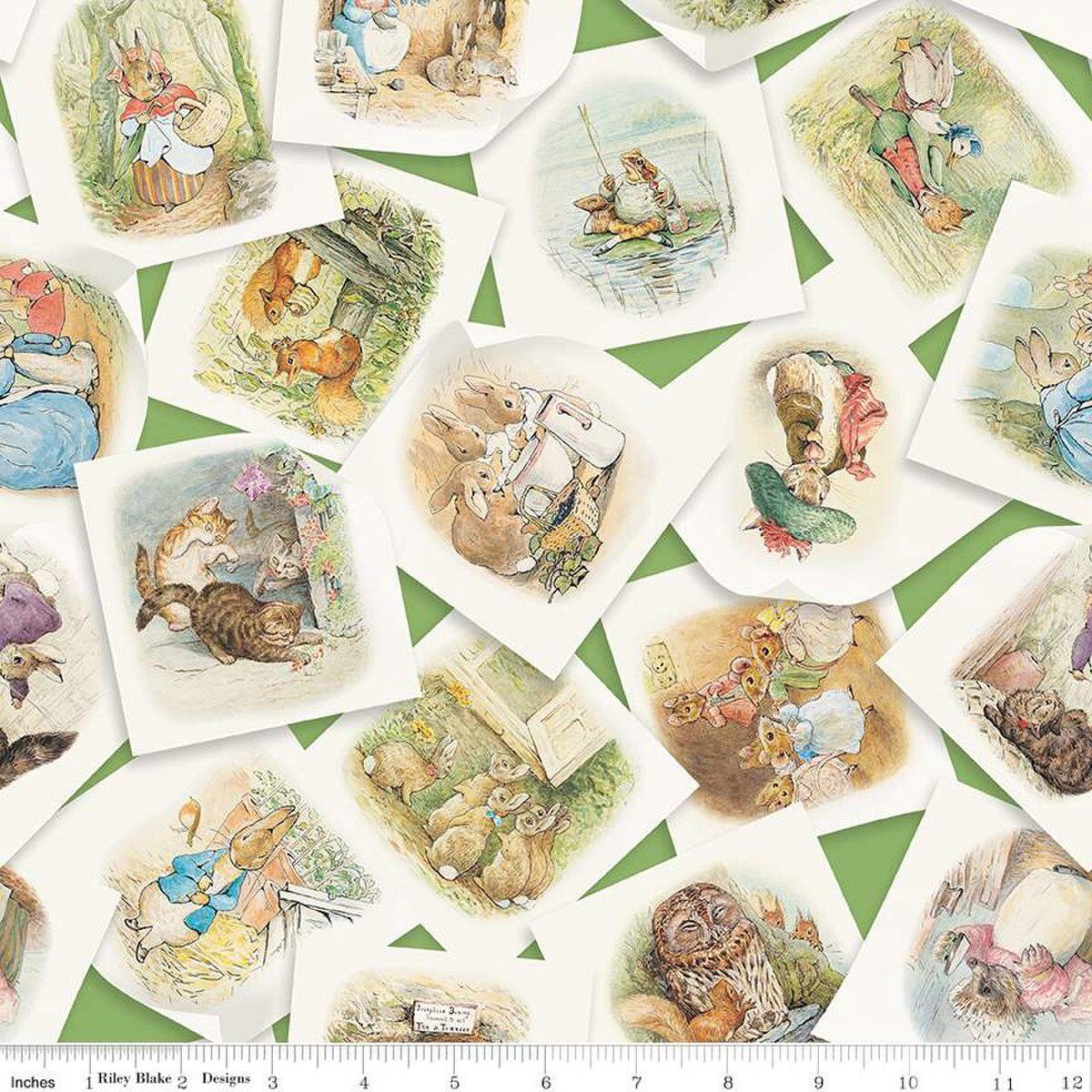 Riley Blake Peter Rabbit &amp; Friends CD15860-GREEN Online