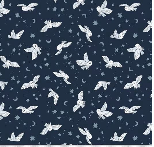 Riley Blake Twilight Creatures C15362-Indigo Online