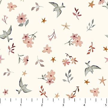 FIGO Fabrics Blossom Breeze RC91022-11 Cream Online