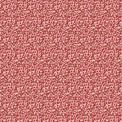 Tilda Fabrics Creating Memories Brie Red TIL130149 Online