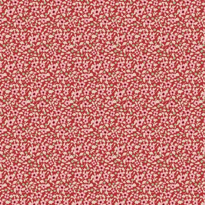 Tilda Fabrics Creating Memories Brie Red TIL130149 Online