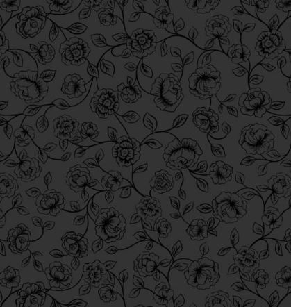 Lewis &amp; Irene Fabrics Tiny Tonals SS26 TT34D Black on Black Online